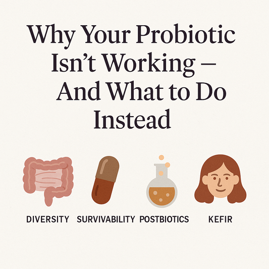 Why Your Probiotic Isn’t Working — And What to Do Instead